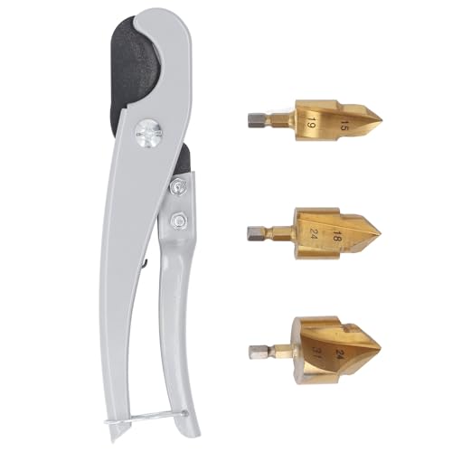 3pcs PPR Hebebielbohrer Bit 1/4 Hex Shank Waterrohr Reparaturbohrer REAMER für die Reparatur von Rohrleitungen Reparaturbohranschlusswerkzeug von SEAFRONT