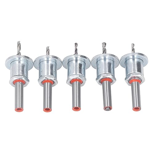 5pcs Einstellbare Countersink -Bohrbohrer Bit Rundes Schaftschraubenkegel Bit mit Stoppschraubenloch Holzbearbeitungsbohrbits 5pcs Einstellbare Countersink -Bohrbohrer Bit Rundes Schaftschraubenkegel Bit mit Stoppschraubenloch Holzbearbeitungsbohrbits von SEAFRONT