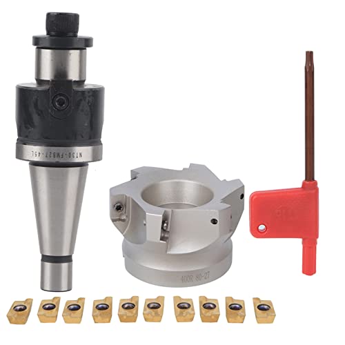 6-schneidiger Rechtwinkliger Fräser, Planfräser, Fräseinsätze, Fräser NT30, FMB27, Spannzangenhalter, 6-schneidiger Fräser, APMT1604 Einsätze (NT30-FMB27+80 6-schneidiger Rechtwinkliger Fräser, Planfräser, Fräseinsätze, Fräser NT30, FMB27, Spannzangenhalter, 6-schneidiger Fräser, APMT1604 Einsätze (NT30-FMB27+80 von SEAFRONT