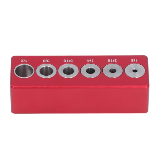 Bohranleitungen Blocklochbohrer Selbst Zentrierender Doweling -Jig -Kit 1/8in 3/16in 1/4in 5/16in 3/8in 1/2in Drill Jig Bohranleitungen Blocklochbohrer Selbst Zentrierender Doweling -Jig -Kit 1/8in 3/16in 1/4in 5/16in 3/8in 1/2in Drill Jig von SEAFRONT