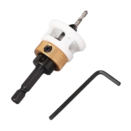 Countersink -Bohrbit 2 2,8 Mm M2 HSS Legierungstahl 82 Grad mit Hex -Schaft- und Tiefensteuerstopp, für Holzbearbeitung, Blechschrauben, Maschinenschrauben von SEAFRONT