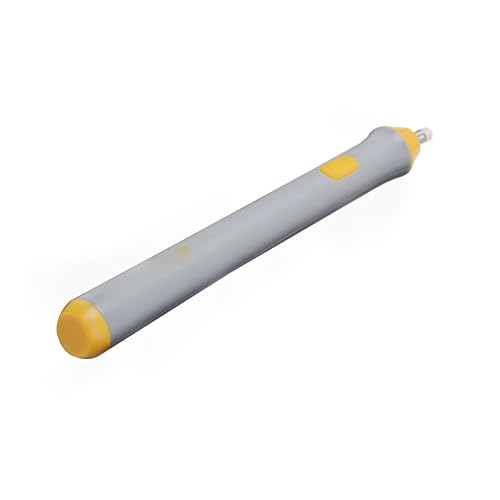 Elektrisches Radierkit Vielseitiger Radiergummi-Nachfüllungen Komplettes Kit mit Hochgeschwindigkeitslösten Zum Zeichnen von Künstlern, die mit 22 Radiergummi-Nachfüllungen Praktisches Design (GREY) von SEAFRONT