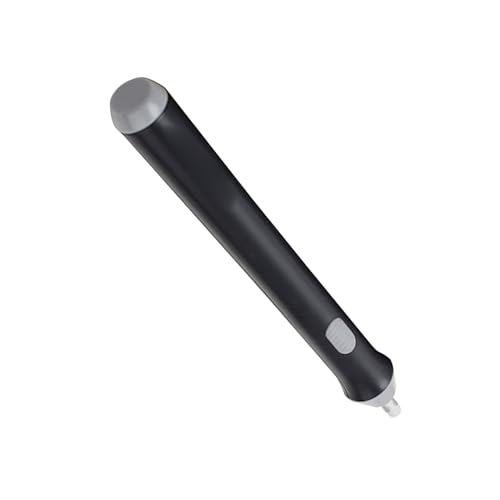 Elektrisches Radierkit Vielseitiger Radiergummi-Nachfüllungen Komplettes Kit mit Hochgeschwindigkeitslösten Zum Zeichnen von Künstlern, die mit 22 Radiergummi-Nachfüllungen Praktisches Design (BLACK) von SEAFRONT