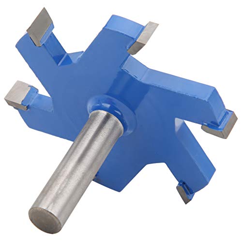 Fräser mit 12 Mm Schaft 6 Zähne Fräser Schlitzfräser T-förmiger Schlitzfräser Hobelbohrer Holzfräser Holzschneidwerkzeug Fräserzubehör Blau Fräser mit 12 Mm Schaft 6 Zähne Fräser Schlitzfräser T-förmiger Schlitzfräser Hobelbohrer Holzfräser Holzschneidwerkzeug Fräserzubehör Blau von SEAFRONT