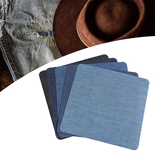Hochwertiger Denim -Patch -Set für Quilten und Nähen auf Hemden, Jeans und Mehr 25pcs Hochwertiger Denim -Patch -Set für Quilten und Nähen auf Hemden, Jeans und Mehr 25pcs von SEAFRONT