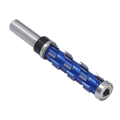 Holzbearbeitung Router Bit, Doppellager -Flush -Trim -Router -Bit, Wolframstahl -Legierungs -Spiralrouter -Bit mit 1/2 -Zoll -Schaft, 3/4 -Zoll -Schneiddurchmesser, 2 9/16 -Zoll von SEAFRONT