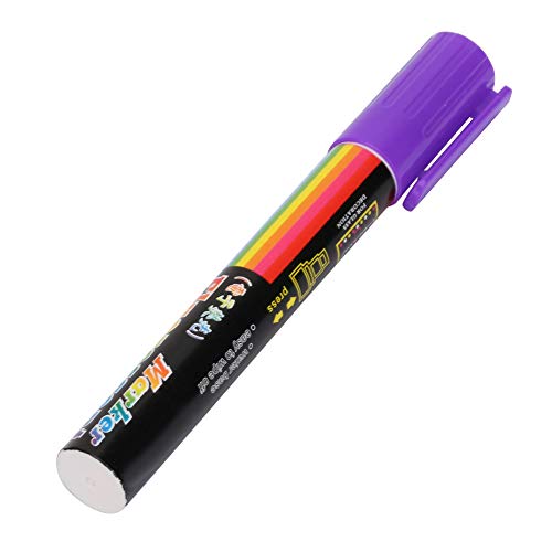 Kunststoff Bee Queen Marker Stift Wasserbasierter Farbstift Marker Queen Bee Marking Kit Imkerausrüstung 8 Farben (Lila) von SEAFRONT
