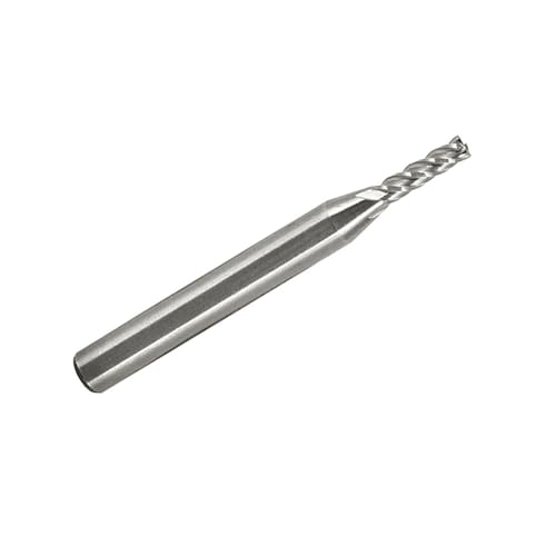 SEAFRONT 1/4 1/8 Zoll Shank Carbid Quadratendemühle 4 Flöte CNC -Fräser Hitzebeständiger Metallschneidbits Geeigneter Legierungsstahl für Holzaluminiumstahl und Edelstahl Stahl von SEAFRONT