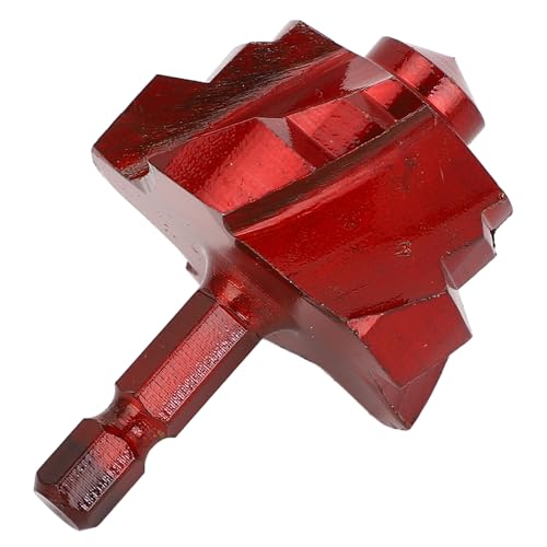 SEAFRONT 40 -mm -Rohr -Reisbohrbohrer, 90 Grad Countersink Spiral Flötendesign für PPR PVC Glossy Loch Hex Shank Ti Plating von SEAFRONT