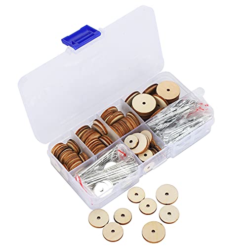 SEAFRONT 50er-Set Puppen-Gelenkbolzen-Unterlegscheiben-Set, Bewegliche Gelenke für Puppenherstellung, Splint, Tier-Bär-Puppe, Holzskelett-Gelenke für Teddybär-Puppe SEAFRONT 50er-Set Puppen-Gelenkbolzen-Unterlegscheiben-Set, Bewegliche Gelenke für Puppenherstellung, Splint, Tier-Bär-Puppe, Holzskelett-Gelenke für Teddybär-Puppe von SEAFRONT
