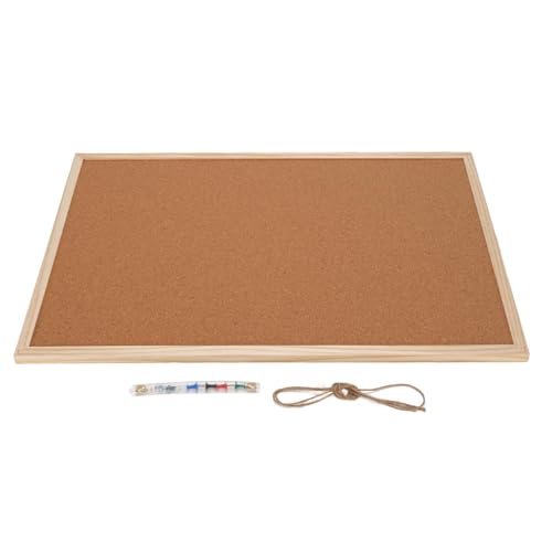 SEAFRONT Korktafel, 40 X 60 Cm, Doppelseitig, Holzrahmen, Kork-Pinnwand, Holznachrichten für Schule, Zuhause, Büro SEAFRONT Korktafel, 40 X 60 Cm, Doppelseitig, Holzrahmen, Kork-Pinnwand, Holznachrichten für Schule, Zuhause, Büro von SEAFRONT
