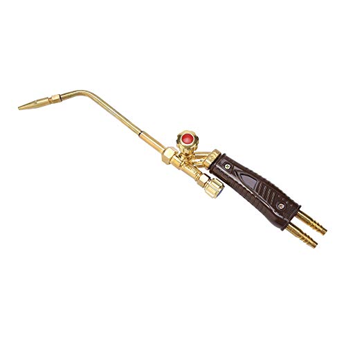 SEAFRONT Schweißbrenner, Propan-Sauerstoffbrenner Oxy-Acetylen-Kit, Kupfer, Gold, H01-6 von SEAFRONT