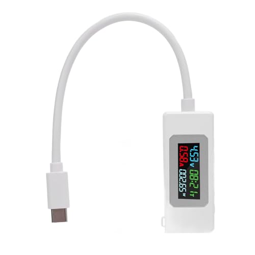SEAFRONT USB C Tester Power Mess Messspannungsstrom Leistungskapazität Arbeitszeit 4-30 V 0-6.5A Typ C Super Vooc-Unterstützung SEAFRONT USB C Tester Power Mess Messspannungsstrom Leistungskapazität Arbeitszeit 4-30 V 0-6.5A Typ C Super Vooc-Unterstützung von SEAFRONT