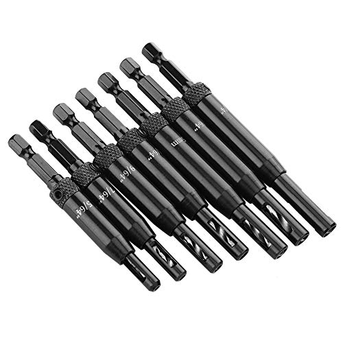 Schnellwechsel Scharnierloch Öffnen von Bohrern Bit Set, Selbstzentren, Chip-Evakuierung, 7 PCs Metrische Bohrer, Hochwertiges Material, Einfache Konstruktion Schnellwechsel Scharnierloch Öffnen von Bohrern Bit Set, Selbstzentren, Chip-Evakuierung, 7 PCs Metrische Bohrer, Hochwertiges Material, Einfache Konstruktion von SEAFRONT