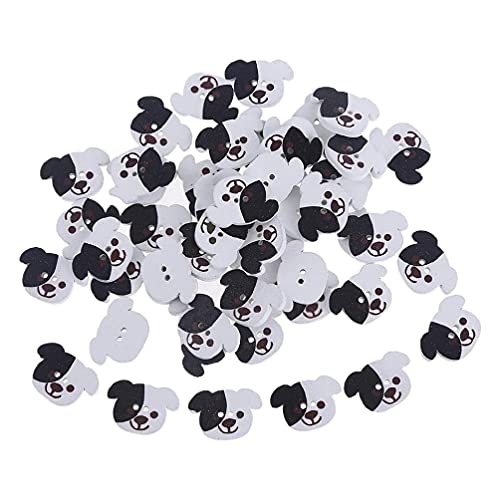50 Stück Holzknöpfe „Hund Für Kopf“ Zum Selbermachen Handarbeit Nähen Basteln 2 Löcher Dekorative Knöpfe Scrapbooking Basteln Nähknöpfe 50 Stück Holzknöpfe „Hund Für Kopf“ Zum Selbermachen Handarbeit Nähen Basteln 2 Löcher Dekorative Knöpfe Scrapbooking Basteln Nähknöpfe von SEARUB