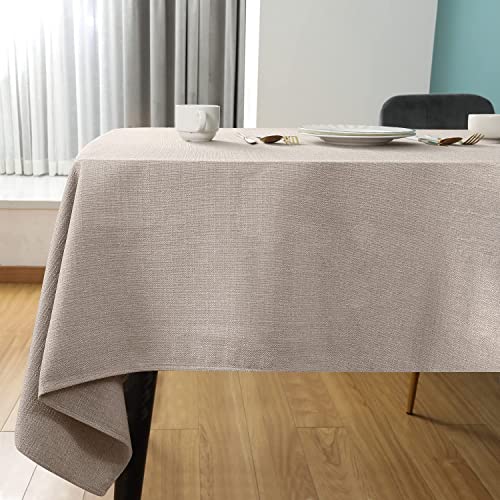 SEASHORE TREE Tischdecke, rechteckig, groß, beige, Tischdecke, wasserdicht, Kunstleinen, 145 x 300 cm SEASHORE TREE Tischdecke, rechteckig, groß, beige, Tischdecke, wasserdicht, Kunstleinen, 145 x 300 cm von SEASHORE TREE