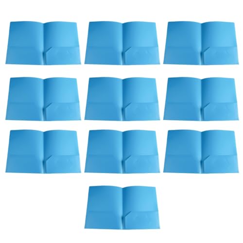 10 Stück/Set Briefgröße Ordner mit zwei Taschen, Aktenordner, zwei Taschen, Schul-, Büro- und Klassenzimmerbedarf 10 Stück/Set Briefgröße Ordner mit zwei Taschen, Aktenordner, zwei Taschen, Schul-, Büro- und Klassenzimmerbedarf von SEAYACK