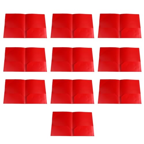 10 Stück/Set Briefgröße Ordner mit zwei Taschen, Aktenordner, zwei Taschen, Schul-, Büro- und Klassenzimmerbedarf 10 Stück/Set Briefgröße Ordner mit zwei Taschen, Aktenordner, zwei Taschen, Schul-, Büro- und Klassenzimmerbedarf von SEAYACK