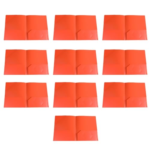 10 Stück/Set Briefgröße Ordner mit zwei Taschen, Aktenordner, zwei Taschen, Schul-, Büro- und Klassenzimmerbedarf 10 Stück/Set Briefgröße Ordner mit zwei Taschen, Aktenordner, zwei Taschen, Schul-, Büro- und Klassenzimmerbedarf von SEAYACK