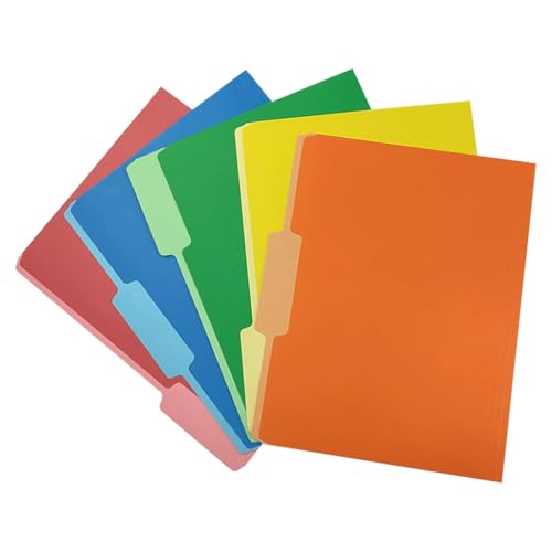 100 Blatt/Box Manilas Aktenordner Briefgröße Papier Dokumentenmappe Manilas Ordner für Drucke Zeichnungen Organisation von SEAYACK