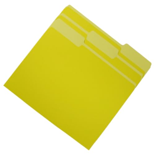 100 Blatt/Box Manilas Aktenordner Briefgröße Papier Dokumentenmappe Manilas Ordner für Drucke Zeichnungen Organisation von SEAYACK