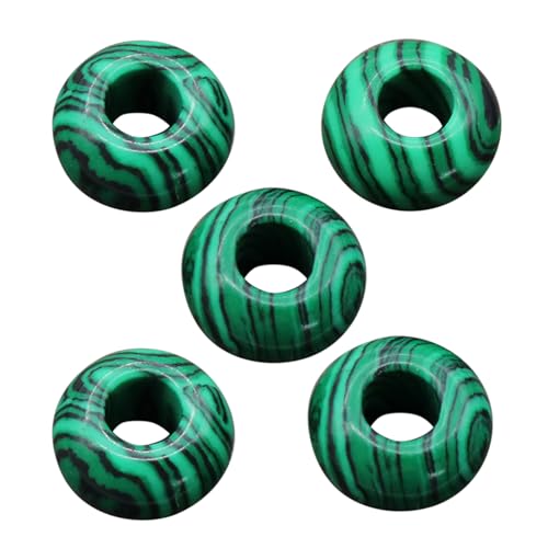 14 mm große runde Perlen mit großem Loch, Naturstein-Achat, großes Loch, Perlen für Schmuckherstellung, Halsketten, Ohrringe, Zubehör 14 mm große runde Perlen mit großem Loch, Naturstein-Achat, großes Loch, Perlen für Schmuckherstellung, Halsketten, Ohrringe, Zubehör von SEAYACK