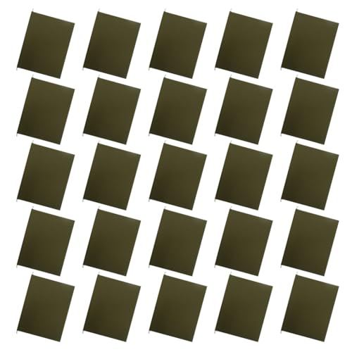 25 Stück Basic Hänge-Organizer, Aktenordner, Aktenschrank, Ordner, Dokumenten-Organizer, verstellbare Registerkarten für Büro, Schule von SEAYACK