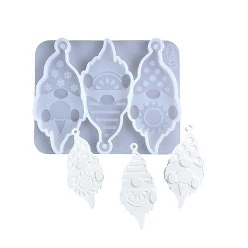 3 Hohlraumharz Schlüsselbundformen. von SEAYACK