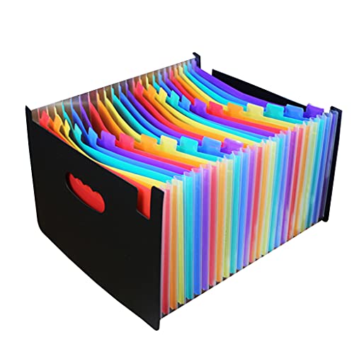 Akkordeon-Dokumentenmappe, mehrschichtig, 13 Fächer/24 Taschen, wasserdicht, für den Schreibtisch Akkordeon-Dokumentenmappe, mehrschichtig, 13 Fächer/24 Taschen, wasserdicht, für den Schreibtisch von SEAYACK