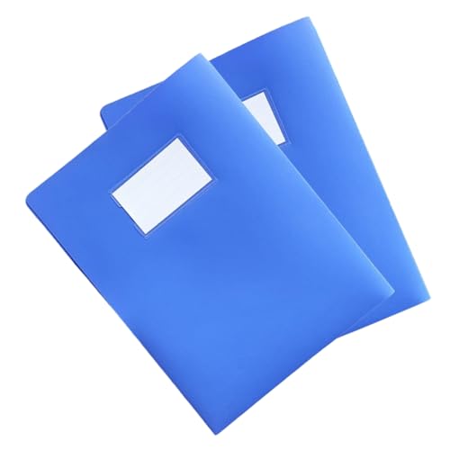 Dokumentenmappe mit 2 Fächern und transparentem Etikettenfenster, Briefgröße, Papierordner für Büro, Schule, 2 Stück Dokumentenmappe mit 2 Fächern und transparentem Etikettenfenster, Briefgröße, Papierordner für Büro, Schule, 2 Stück von SEAYACK