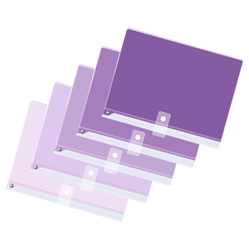 Dokumentenmappen, Papier-Organizer mit langer Klemme, Dokumentenmappen, Präsentationsmappe, Schule, Bürobedarf, 5 Stück Dokumentenmappen, Papier-Organizer mit langer Klemme, Dokumentenmappen, Präsentationsmappe, Schule, Bürobedarf, 5 Stück von SEAYACK