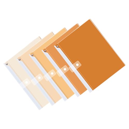 Dokumentenmappen, Papier-Organizer mit langer Klemme, Dokumentenmappen, Präsentationsmappe, Schule, Bürobedarf, 5 Stück Dokumentenmappen, Papier-Organizer mit langer Klemme, Dokumentenmappen, Präsentationsmappe, Schule, Bürobedarf, 5 Stück von SEAYACK