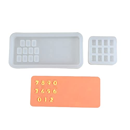Gipsform, Nummernschild, Silikonform, geeignet für Epoxidharz, Anhänger, Schmuckherstellung, Heimdekoration Gipsform, Nummernschild, Silikonform, geeignet für Epoxidharz, Anhänger, Schmuckherstellung, Heimdekoration von SEAYACK
