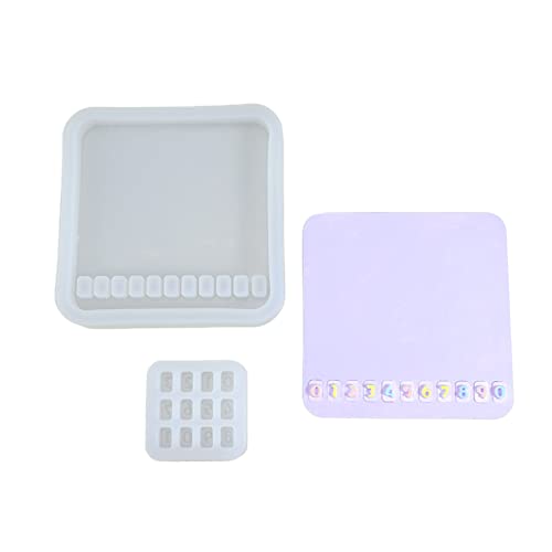 Gipsform, Nummernschild, Silikonform, geeignet für Epoxidharz, Anhänger, Schmuckherstellung, Heimdekoration Gipsform, Nummernschild, Silikonform, geeignet für Epoxidharz, Anhänger, Schmuckherstellung, Heimdekoration von SEAYACK