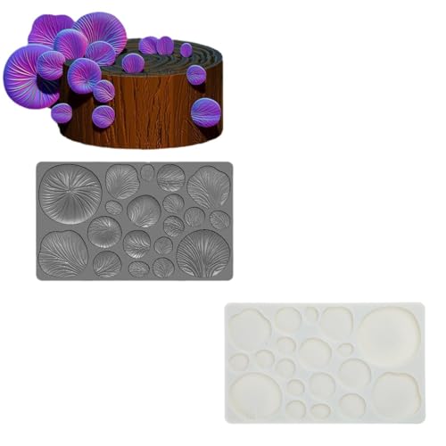 Handgefertigte Silikon-Fondantform für kreative Pilze, Schokolade, Zucker, Seife, Harz, Werkzeuge Handgefertigte Silikon-Fondantform für kreative Pilze, Schokolade, Zucker, Seife, Harz, Werkzeuge von SEAYACK