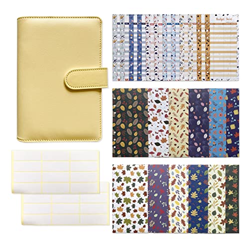 Leder Budget Binder Set mit 12 Budget Blätter 24 Aufkleber Binder Planer Notizbuch Binder Journal für Frauen Männer Leder Budget Binder Set mit 12 Budget Blätter 24 Aufkleber Binder Planer Notizbuch Binder Journal für Frauen Männer von SEAYACK