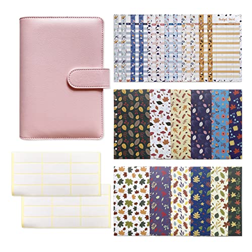 Leder Budget Binder Set mit 12 Budget Blätter 24 Aufkleber Binder Planer Notizbuch Binder Journal für Frauen Männer Leder Budget Binder Set mit 12 Budget Blätter 24 Aufkleber Binder Planer Notizbuch Binder Journal für Frauen Männer von SEAYACK