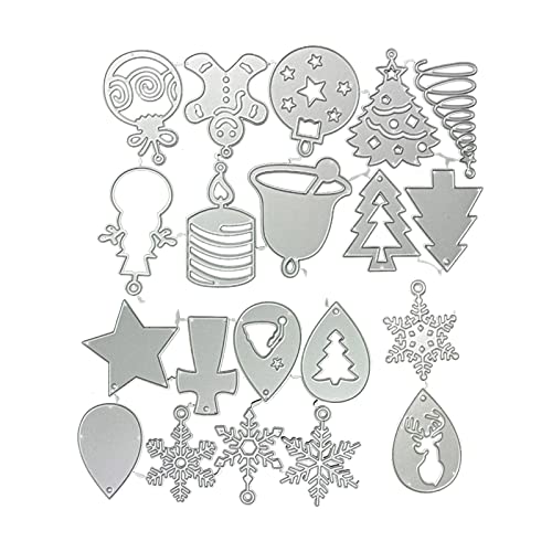 Metall-Stanzformen für Weihnachten, Ohrringe, Prägeschablone für Kartenherstellung, Scrapbooking, Papierbastelvorlage Metall-Stanzformen für Weihnachten, Ohrringe, Prägeschablone für Kartenherstellung, Scrapbooking, Papierbastelvorlage von SEAYACK