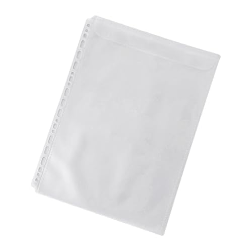 Ordner in Briefgröße, 4 Ringe, erweiterbar, Dokumenten-Organizer, transparente Binderhülle, vorgestanzte Bindertasche Ordner in Briefgröße, 4 Ringe, erweiterbar, Dokumenten-Organizer, transparente Binderhülle, vorgestanzte Bindertasche von SEAYACK