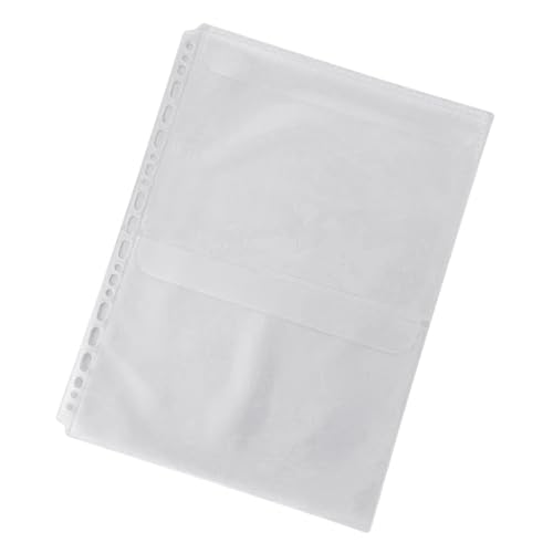 Ordner in Briefgröße, 4 Ringe, erweiterbar, Dokumenten-Organizer, transparente Binderhülle, vorgestanzte Bindertasche Ordner in Briefgröße, 4 Ringe, erweiterbar, Dokumenten-Organizer, transparente Binderhülle, vorgestanzte Bindertasche von SEAYACK