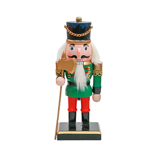 SEAYACK 20,3 cm große hölzerne Weihnachts-Soldat Ornamente König Figur Spielzeug für Weihnachtsdekorationen Regale Tische Display SEAYACK 20,3 cm große hölzerne Weihnachts-Soldat Ornamente König Figur Spielzeug für Weihnachtsdekorationen Regale Tische Display von SEAYACK