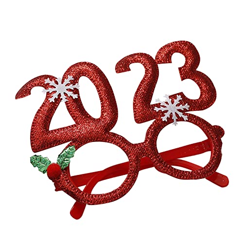 SEAYACK 2023 Weihnachtsbrille, Frohes neues Jahr, Brillenrahmen, Partygeschenk, Foto-Requisite, Teenager, Kinder SEAYACK 2023 Weihnachtsbrille, Frohes neues Jahr, Brillenrahmen, Partygeschenk, Foto-Requisite, Teenager, Kinder von SEAYACK