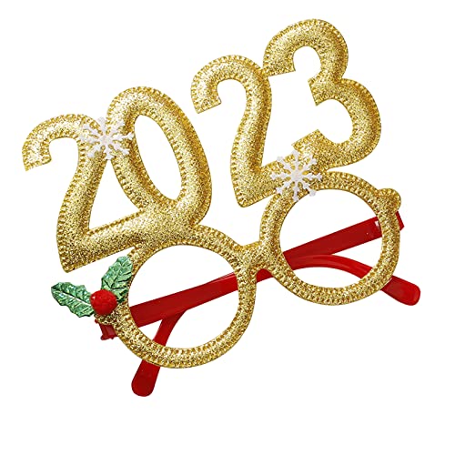 SEAYACK 2023 Weihnachtsbrille, Frohes neues Jahr, Brillenrahmen, Partygeschenk, Foto-Requisite, Teenager, Kinder SEAYACK 2023 Weihnachtsbrille, Frohes neues Jahr, Brillenrahmen, Partygeschenk, Foto-Requisite, Teenager, Kinder von SEAYACK