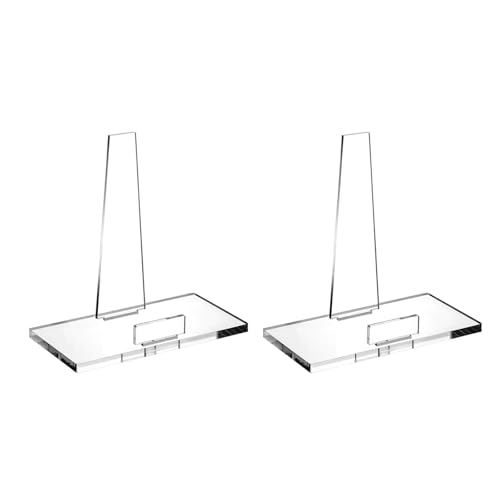 SEAYACK Acryl Staffelei Ständer Klares Bildhalter Rack Zum Anzeigen Von Fotos Und Büchern Home Office Oder Galerie Desktop Dekoration SEAYACK Acryl Staffelei Ständer Klares Bildhalter Rack Zum Anzeigen Von Fotos Und Büchern Home Office Oder Galerie Desktop Dekoration von SEAYACK