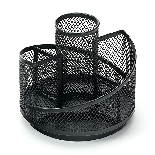 SEAYACK Drehbarer Stifthalter aus Netzstoff, Stiftebecher, Metall, Schreibtisch, Kosmetik, Make-up-Pinselhalter für Mädchen und Frauen, Badezimmer SEAYACK Drehbarer Stifthalter aus Netzstoff, Stiftebecher, Metall, Schreibtisch, Kosmetik, Make-up-Pinselhalter für Mädchen und Frauen, Badezimmer von SEAYACK