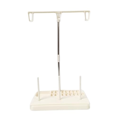 SEAYACK Garnspulenhalter Ständer 3 Spulen Halter Abnehmbare Fadenablage für Haushaltsnähmaschine Stickerei Nähmaschine SEAYACK Garnspulenhalter Ständer 3 Spulen Halter Abnehmbare Fadenablage für Haushaltsnähmaschine Stickerei Nähmaschine von SEAYACK