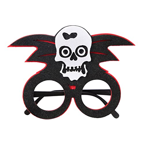 SEAYACK Halloween-Brille, lustige Kürbis-, Fledermaus-, Spinnennetz-Form, Happy Halloween, Brille, Partyzubehör, Dekorationen für Kinder SEAYACK Halloween-Brille, lustige Kürbis-, Fledermaus-, Spinnennetz-Form, Happy Halloween, Brille, Partyzubehör, Dekorationen für Kinder von SEAYACK