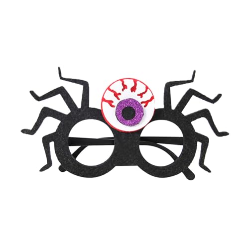 SEAYACK Halloween-Brille, lustige Kürbis-, Fledermaus-, Spinnennetz-Form, Happy Halloween, Brille, Partyzubehör, Dekorationen für Kinder SEAYACK Halloween-Brille, lustige Kürbis-, Fledermaus-, Spinnennetz-Form, Happy Halloween, Brille, Partyzubehör, Dekorationen für Kinder von SEAYACK