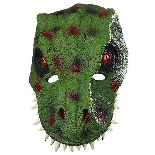 SEAYACK Halloween Dragons Dinosaurier Pu-Schaum Horror Dinosaurier Kopfbedeckung Halloween Party Cosplay Kostüm Angst Tier SEAYACK Halloween Dragons Dinosaurier Pu-Schaum Horror Dinosaurier Kopfbedeckung Halloween Party Cosplay Kostüm Angst Tier von SEAYACK