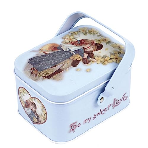 SEAYACK Karikatur-Weißblech-Box, quadratisch, für Süßigkeiten, Schokolade, tragbar, für Kinder-Babyparty-Dekorationen SEAYACK Karikatur-Weißblech-Box, quadratisch, für Süßigkeiten, Schokolade, tragbar, für Kinder-Babyparty-Dekorationen von SEAYACK